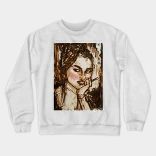 Smoking and posing 5 Crewneck Sweatshirt